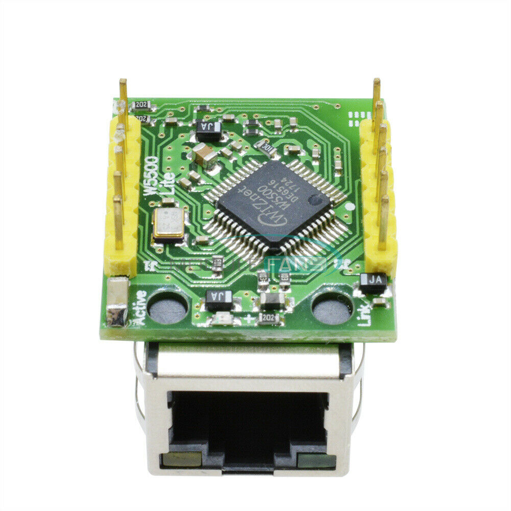 2PCS ENC28J60 W5500 Chip USR-ES1 SPI to LAN/ Ethernet Converter TCP/IP Module