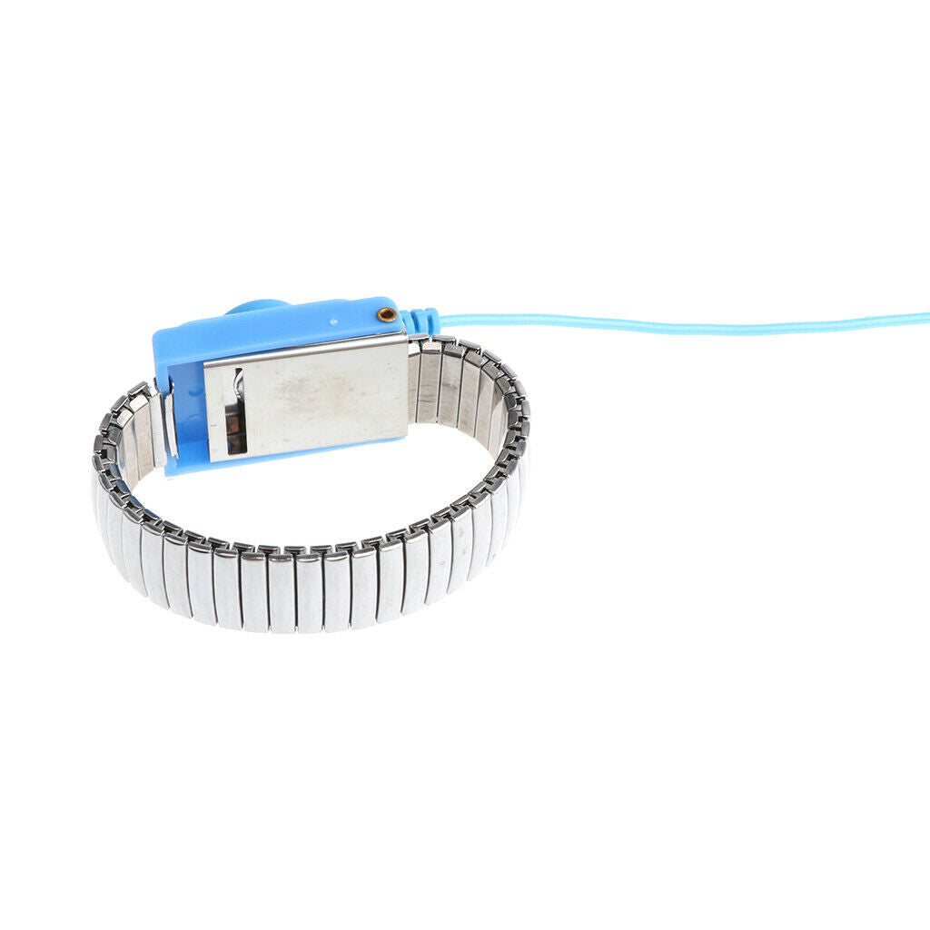 Anti-Static Wrist Strap Band Equipped with Grounding Wire and Alligator Clip