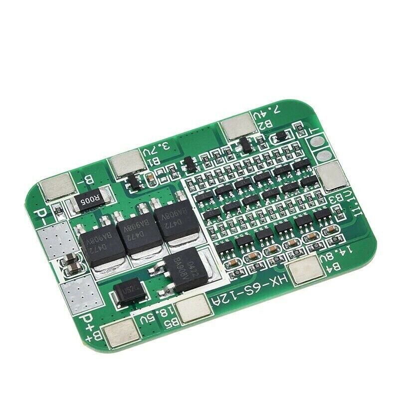 6S 12A 3.7V Bms Lithium Ion Lithium Polymer Protection Pcb Board 18650 Battery