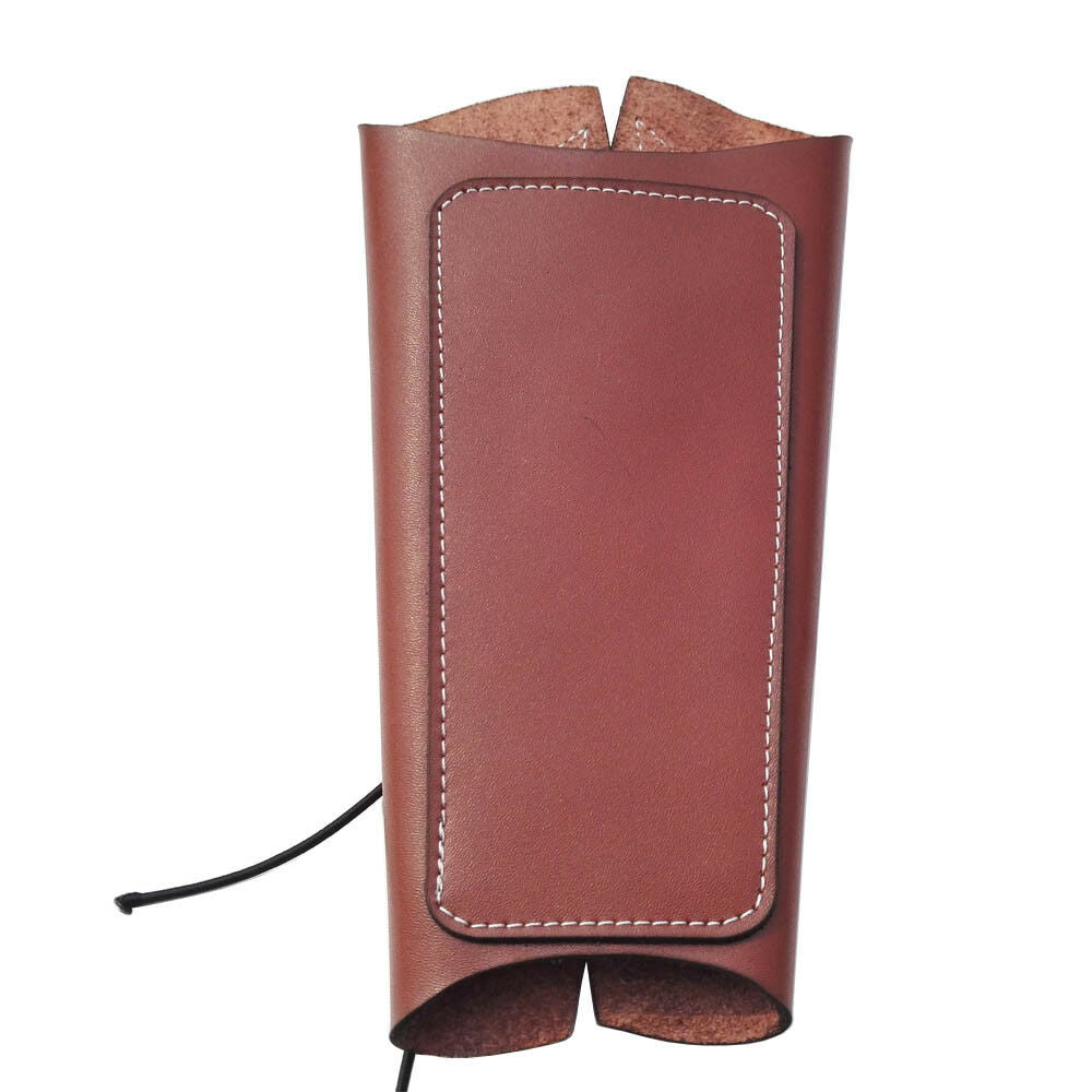 Cow Leather Archery Arm Guard Forearm Protector Gear String Bow Hunting Shooting