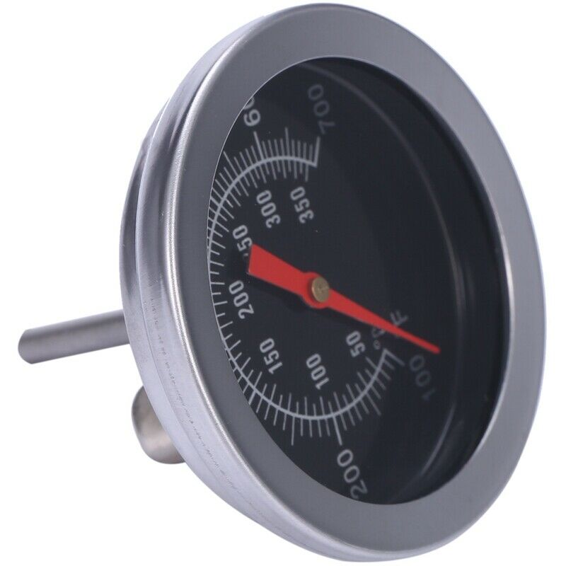 Stainless Steel Oven Thermometers Bbq Smoker Pit Grill Thermometer Temp Gauge L6
