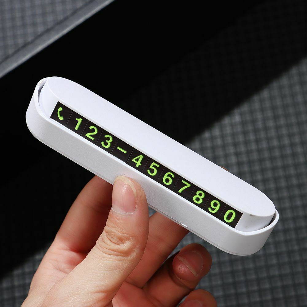 Parking Telephone Number Plate Phone Number Card Car Parking Card Car Park Stop