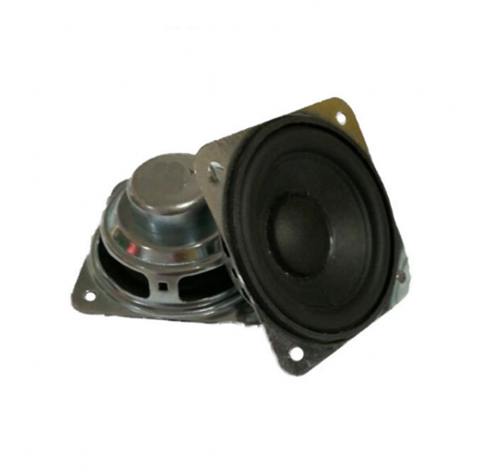 2pcs 50mm 4Ω 3W Full frequency Speaker loudspeaker Square HiFi audio part 90db