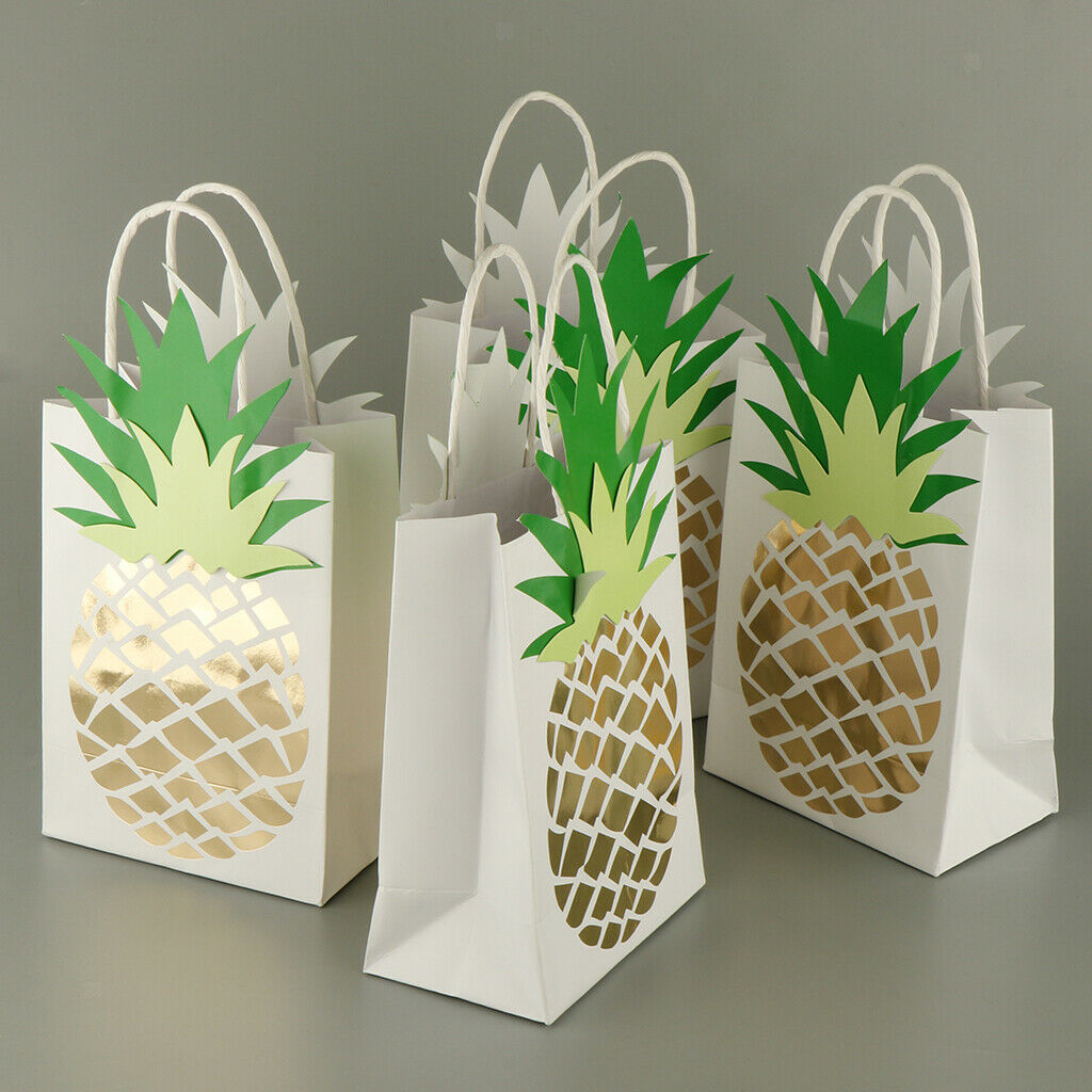 4pcs Gift Bags with Handle Tote Bags Wedding Favors
