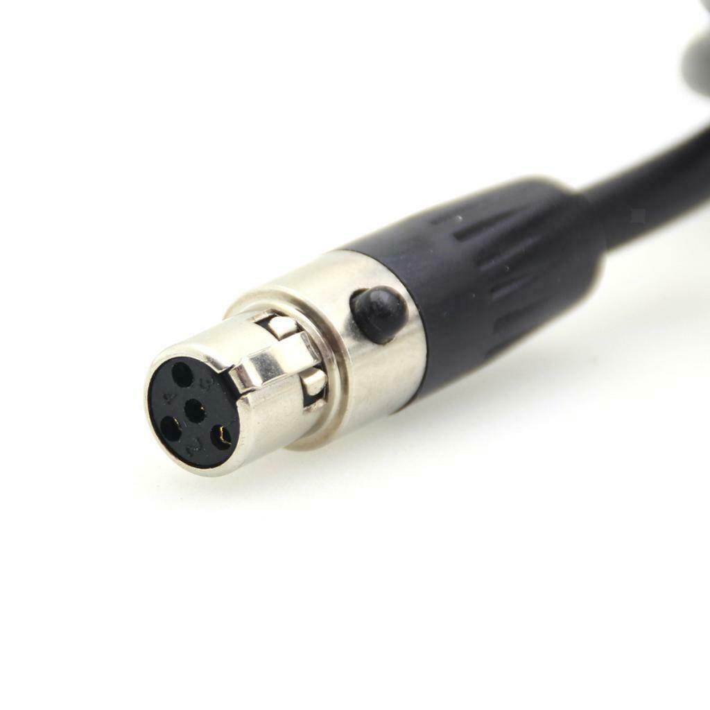 3x D-tap to Mini XLR 4 Pin Female Power Cable Adapter for TV Logic Monitor