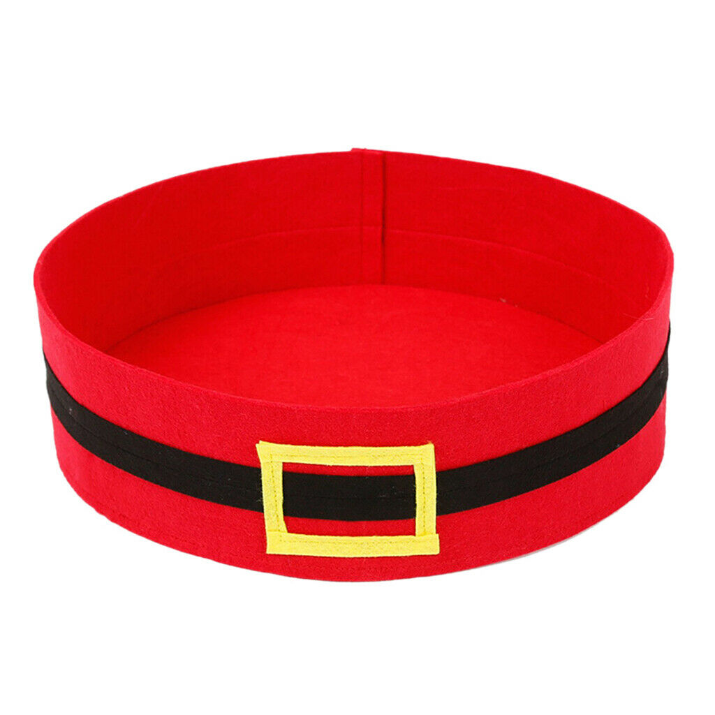 Christimas Cat Sleeping Bed Halloween Small Pet Cozy Bed Nest for Pet Red