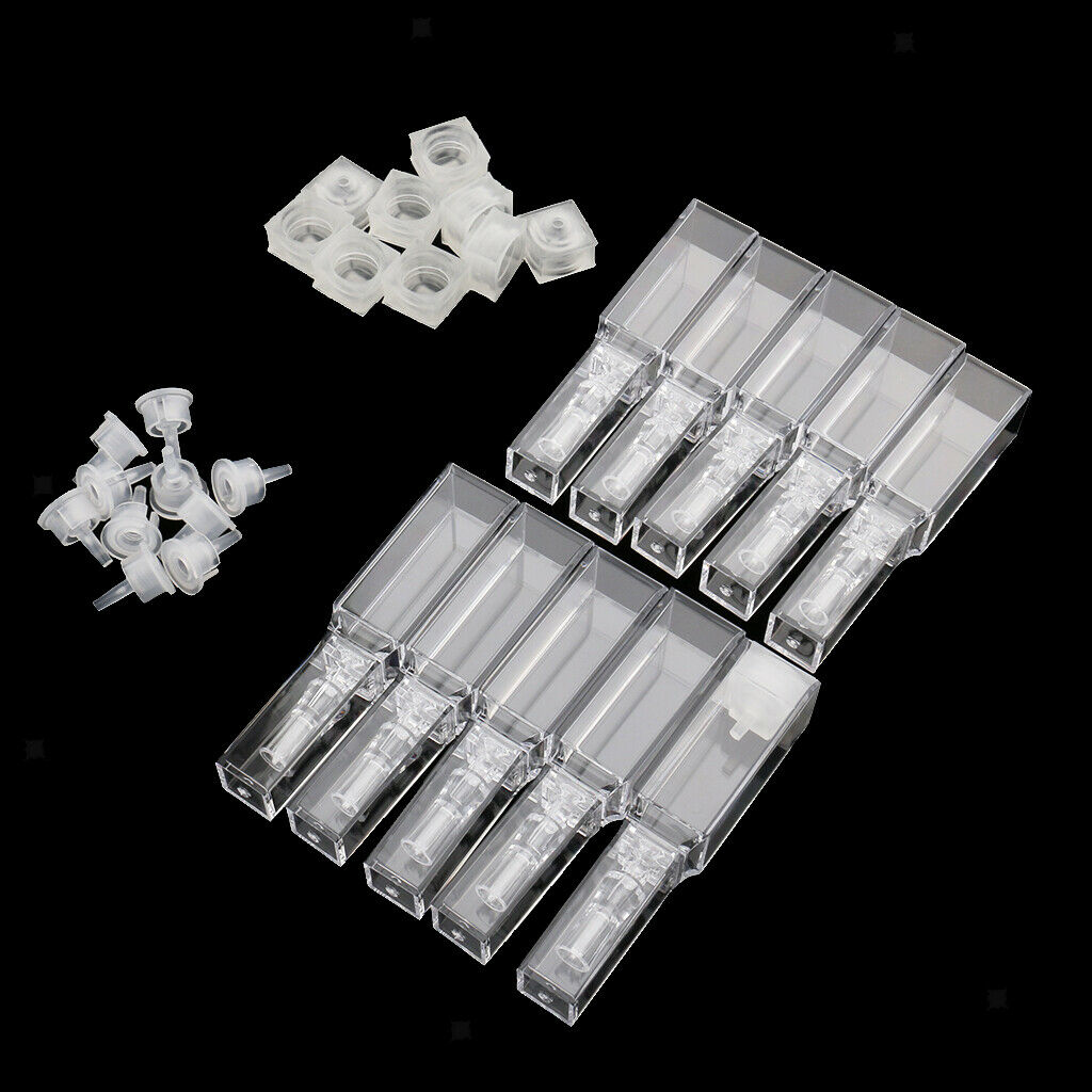 10 Pieces Disposable Sample Empty Plastic Cosmetic Makeup Bottles 5ml