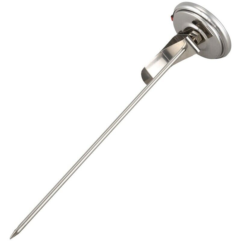Handy 8 Inch Probe Deep Fry Meat Turkey Thermometer with 2 Inch Dial StainlessG5