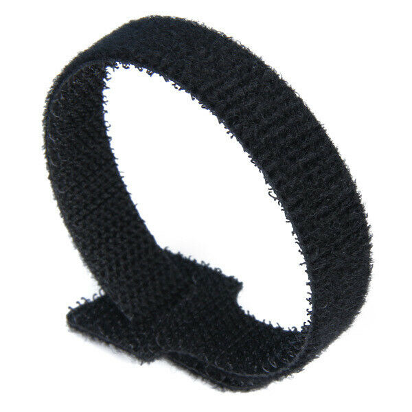 3x 10pcs 8" Black Reuseable Cable Ties Cord Straps for Wire Organizer