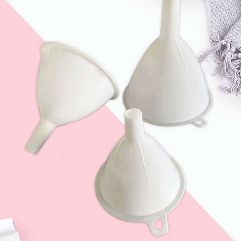 3Pcs/Set White Plastic Multifunction Separatory Funnel Kitchen To.l8