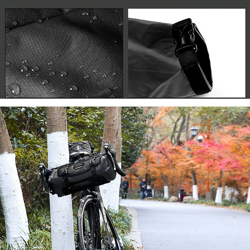 Waterproof Bicycle Front Handlebar Bag Saddlebag Barrel Cycling Storage Package
