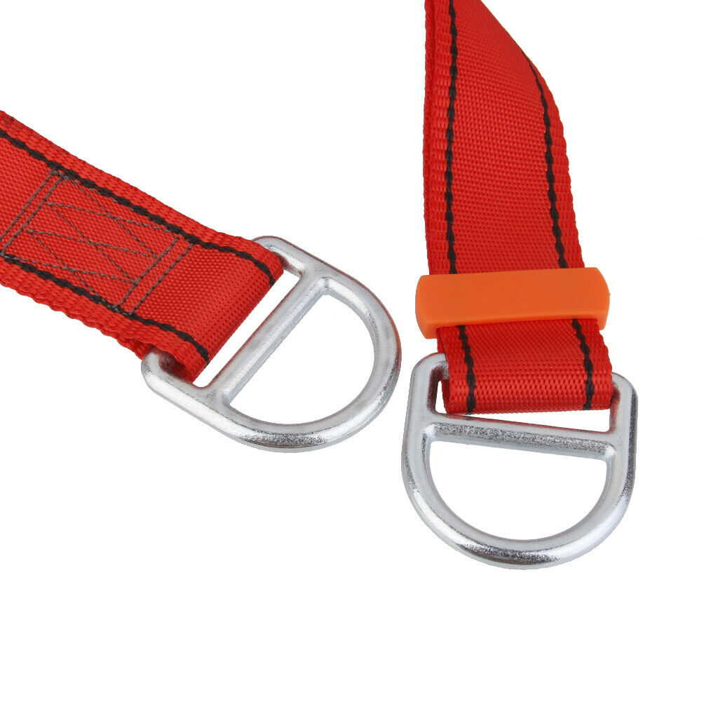 2.5 Meters Adjustable Rock Climbing Mountaineering Sling Strap Red 22KN