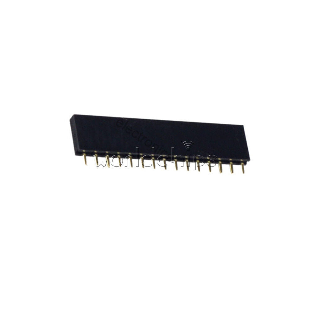 10PCS 15Pin Single Row 2.54mm Female Pin Socket connector