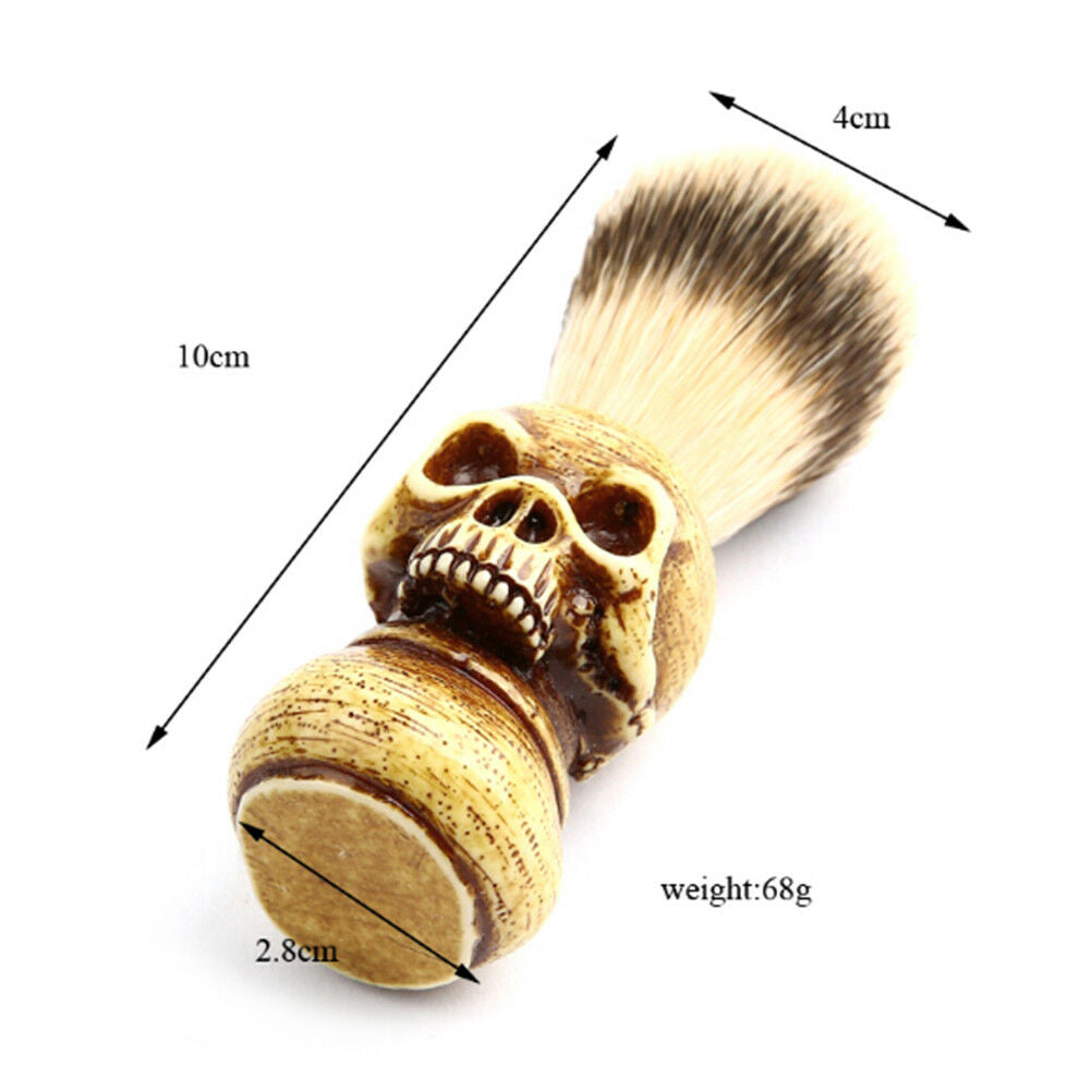 Men beard finest badger hair shaving brush wood handle barber salon razor BDAU