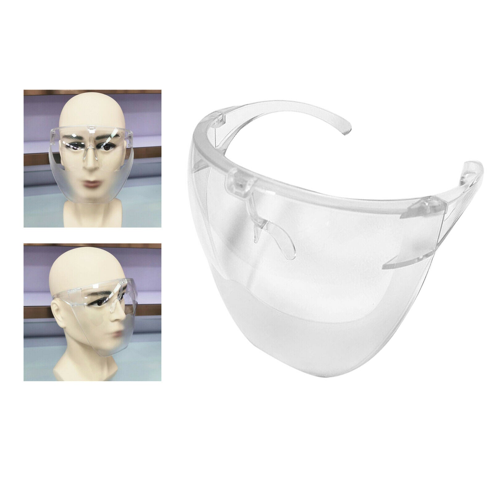Face Shield Anti-oil Goggles Dust-Proof Anti-Splash Cooking Face Cover