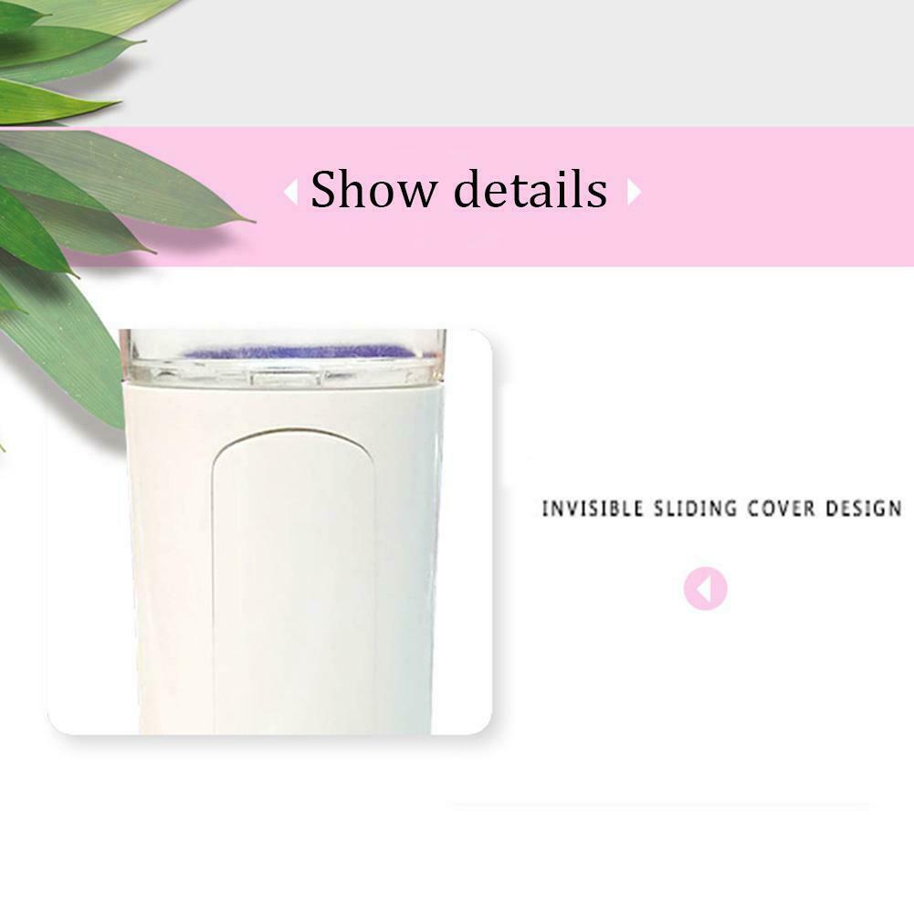 USB Nano Mist Sprayer Facial Steam Face Humidifier Cold Spray Beauty Device @