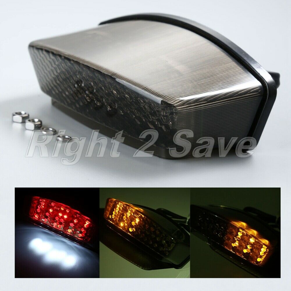 Motorcycle 12V LED Tail Rear Stop Smoke Lamp Light for Ducati Monster 900 94-08