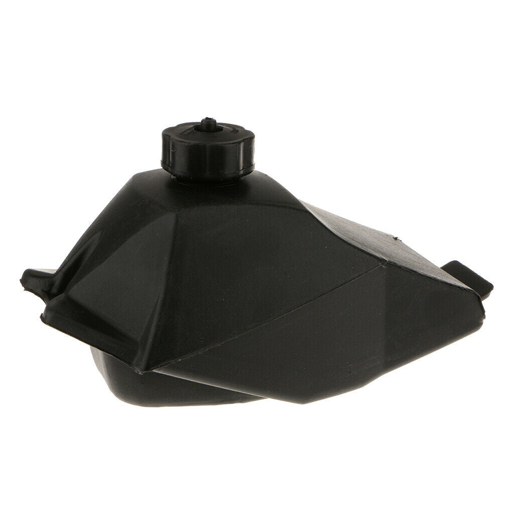 Black Gas Fuel Tank With Cap Heavy Duty For 49cc Motorcycle ATV Dirt Bike