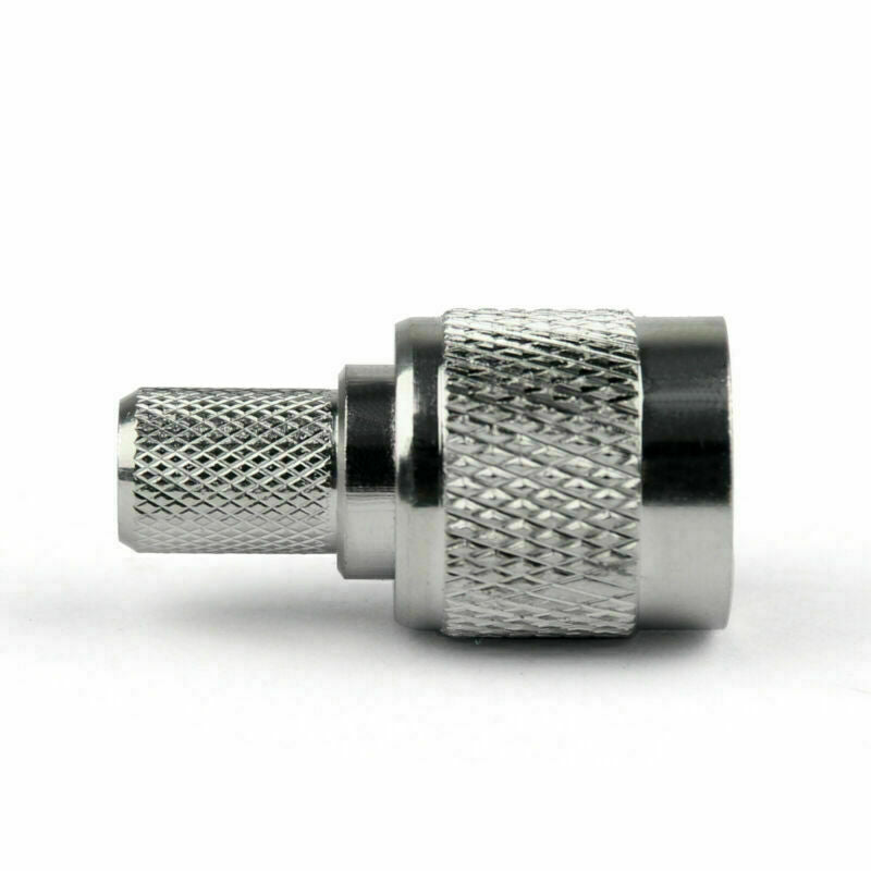 10 ¡Á TNC Plug Male Crimp For RG5 RG6 5D-FB LMR300 Cable RF Coaxial Connector CA