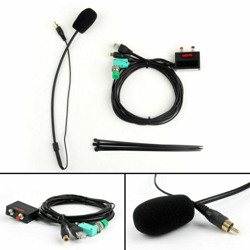 1x 8Pin Hands-Free Car Microphone For ICOM IC2200H IC2720 IC2820 Vehicle Radio A