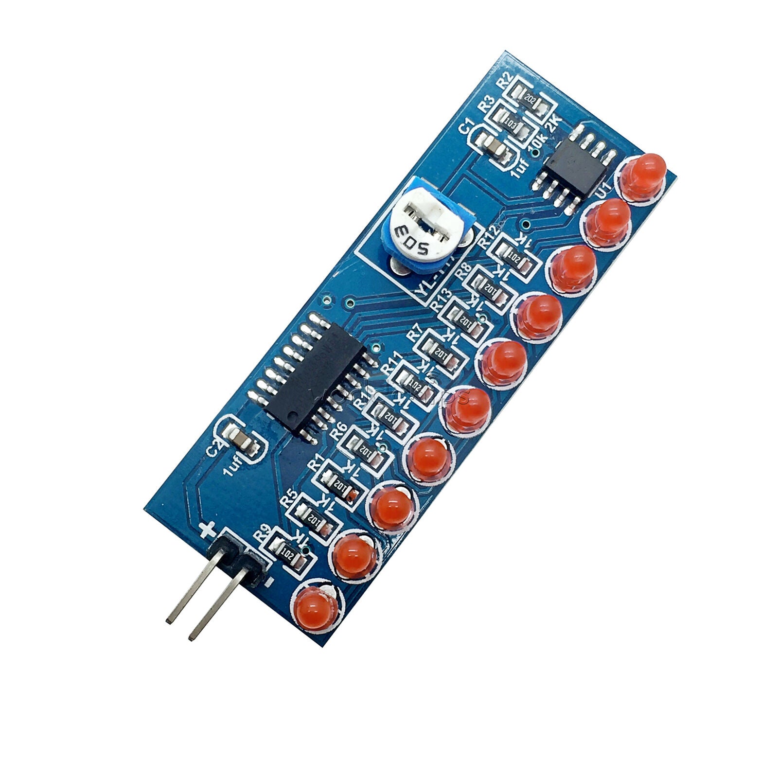 NE555 CD4017 Light Water Flow Light LED Module Electronic Production Suite DIY