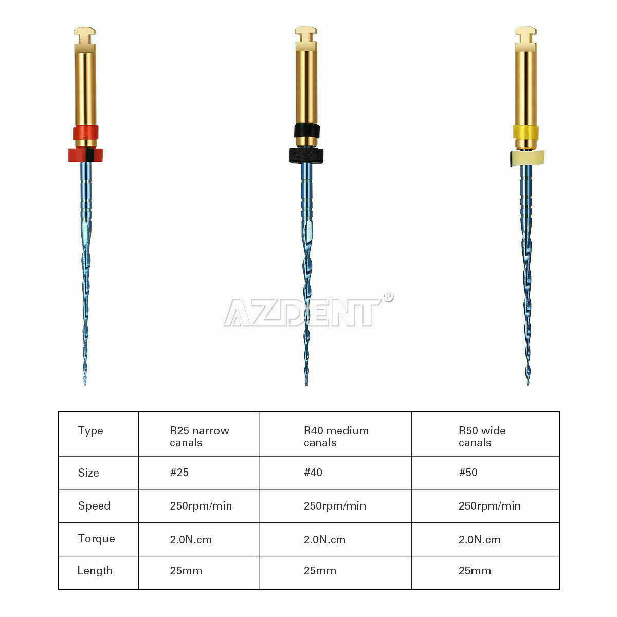10X Dental One File Reciprocating Endodontic Root Canal Niti Endo Heat Activated