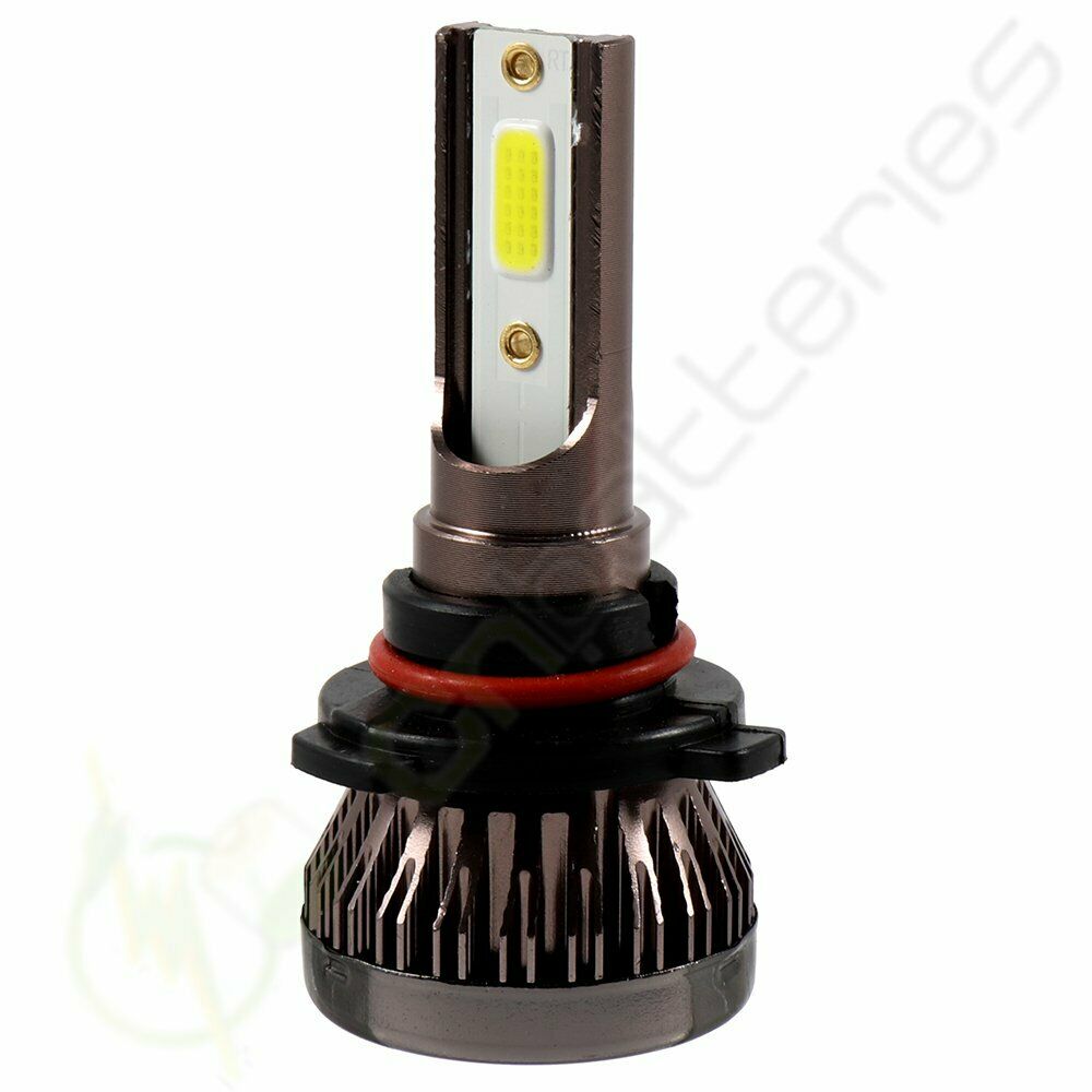 9005 9006 LED Headlight Bulb High Beam White 4 Bulbs Kit 6000K 7600LM White