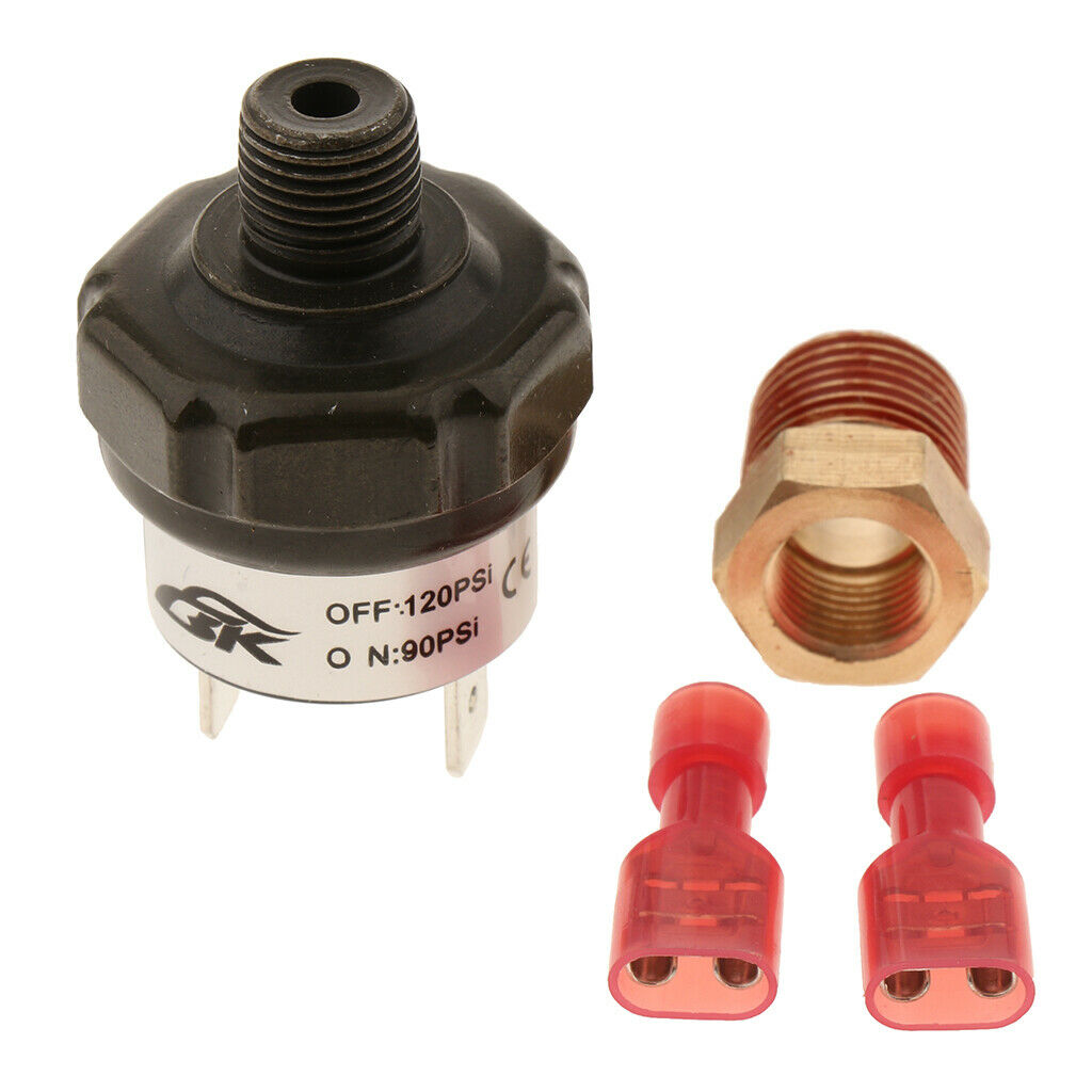 Heavy Duty Metal 90-120 PSI Air Pressure Control Switches Control Valve