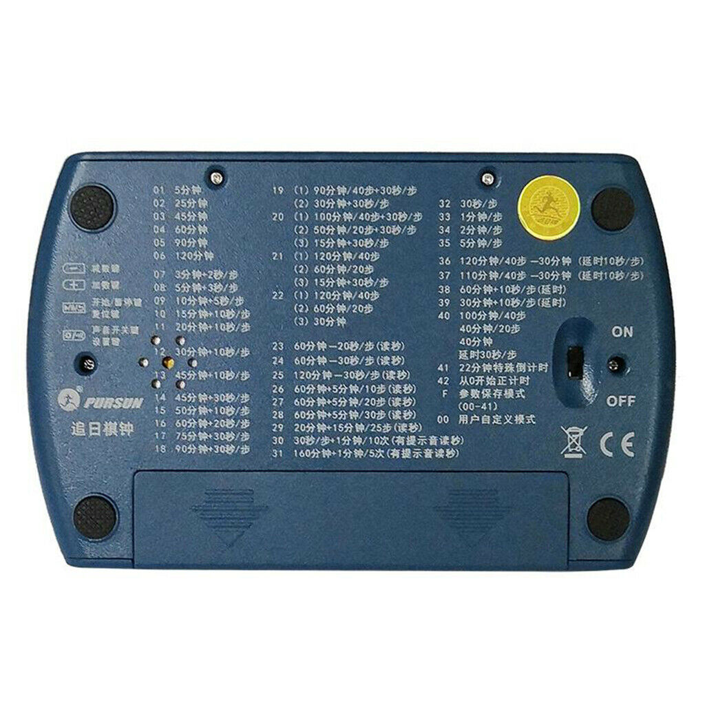 Chess Digital Timer Chess Clock Count Up Down Board Game Clock Professionals