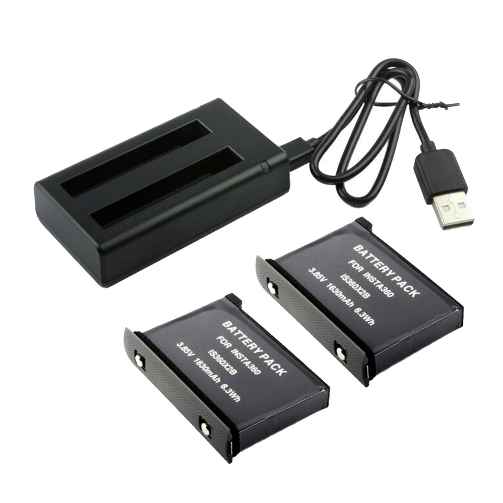 New Battery Charger Hub Fast Charging For Insta360   X2 Action Camera