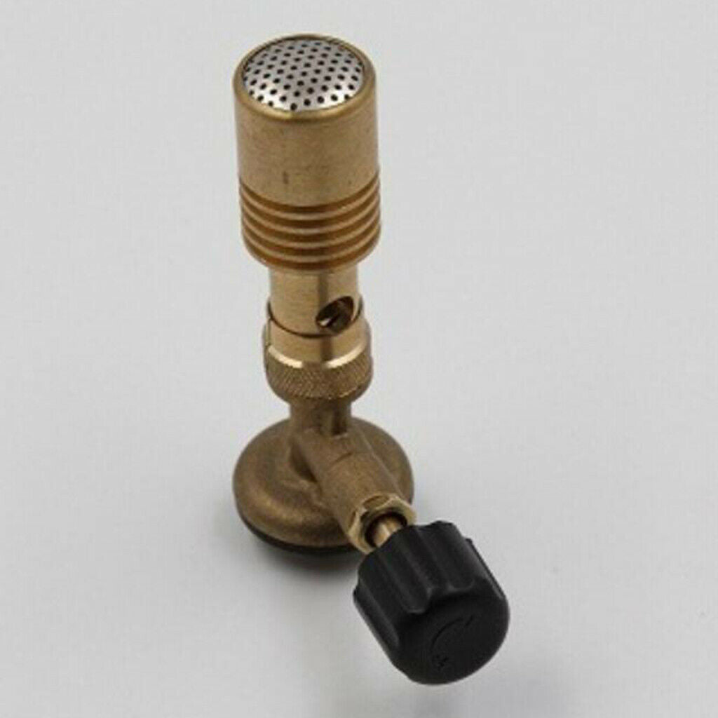 Portable Brass Propane Gas   Burner for Camping Dentist School Lab