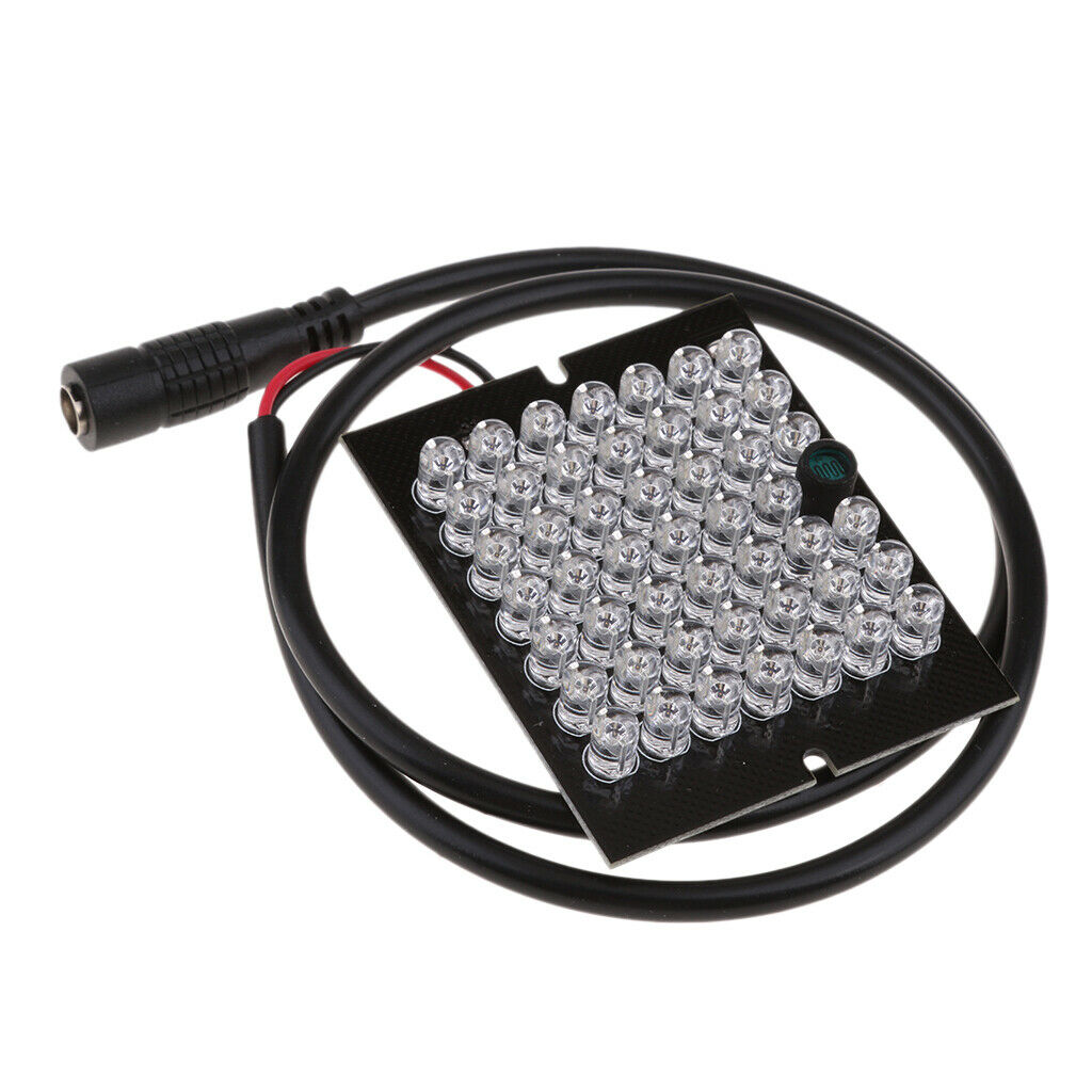 DC12V IR Illuminator 90 Degree Angle 48-LEDs IR Infrared 940nm Light Board for