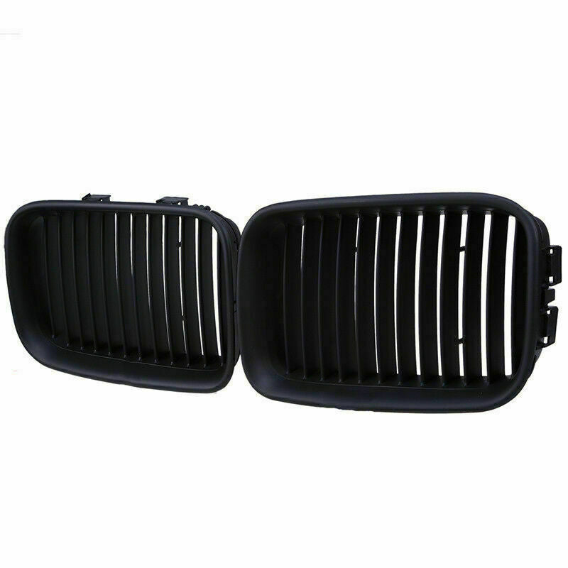 Pair Front Kidney Grilles Grills Fits BMW E36 M3 Pre-facelift 1992-1996 93 94 95