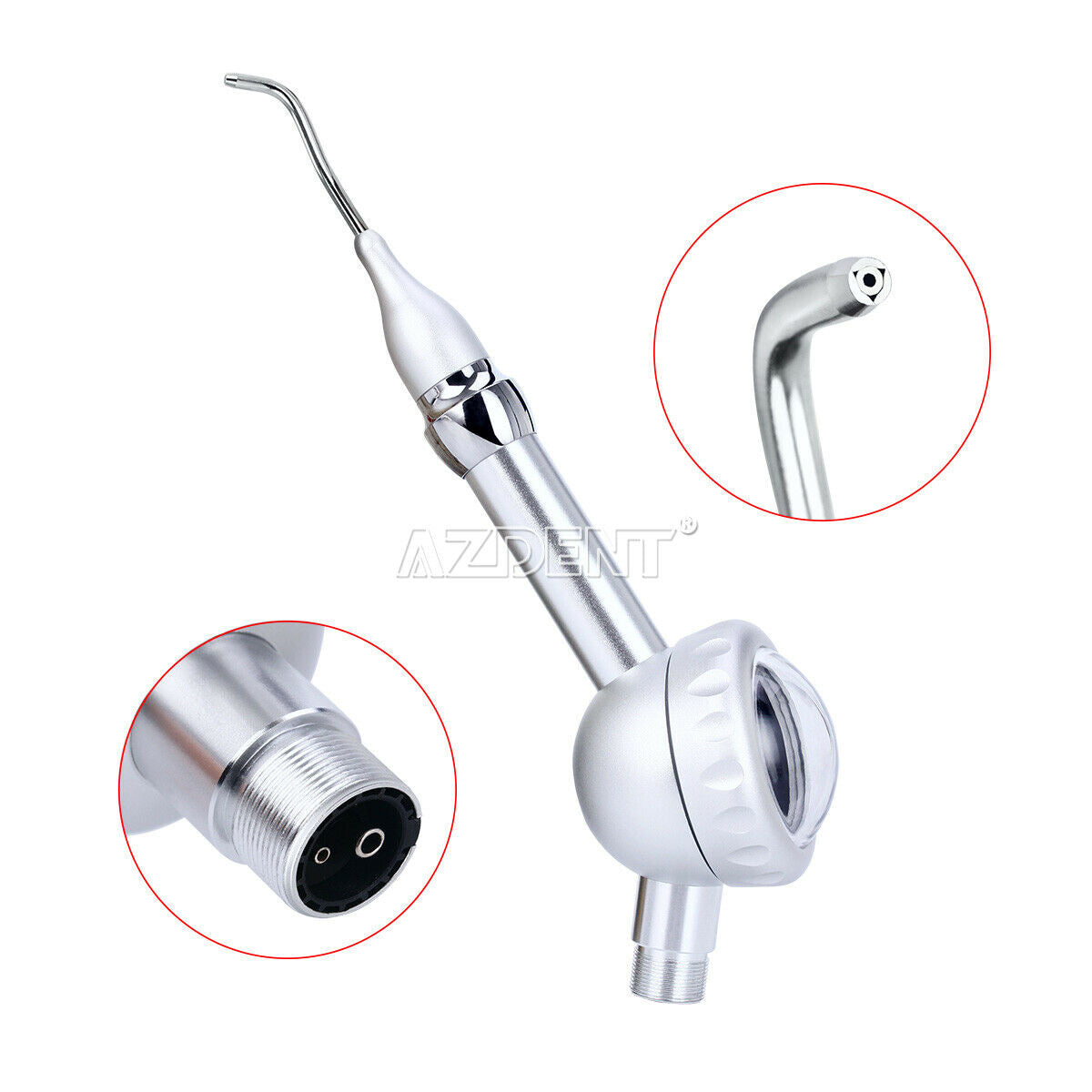 5 X Dental Air Prophy Turbine Polisher Teeth Polishing Jet Handpiece 2 Holes