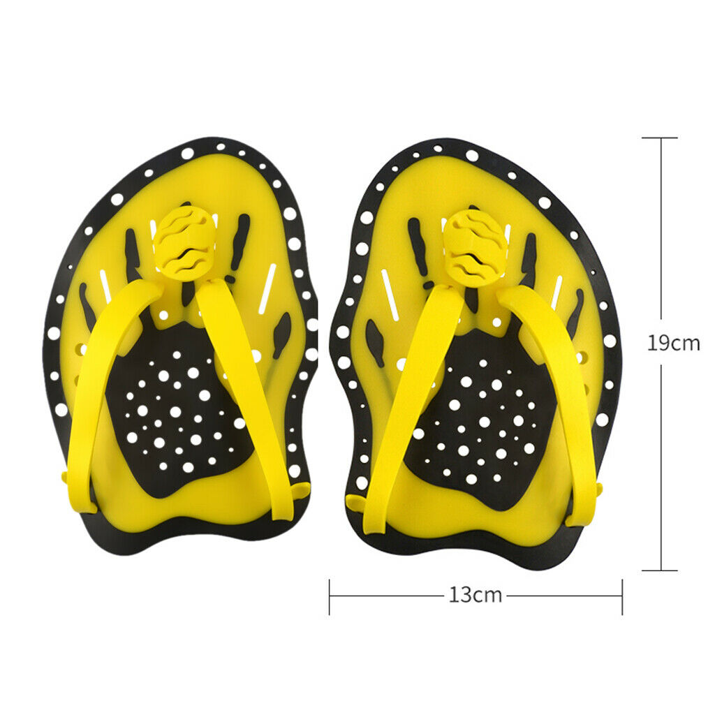 Reliable Swimming Practice Hand Paddle for Freestyle Swimming Kids Adults