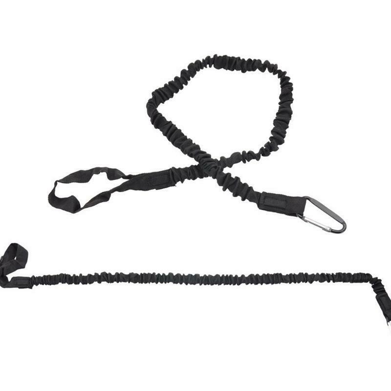 Kayak Paddle Leash Safety Tool Lanyard Kayak Accessories Stretchable Coiled Rod