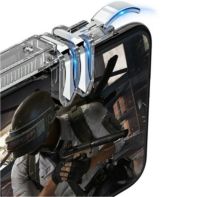 Mobile Trigger Gamepad Controller Touch Button Shooter Grip Trigger Aim Joystick
