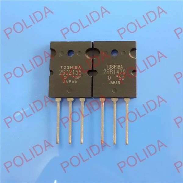 1pairs OR 2PCS Transistor TOSHIBA TO-3PL 2SB1429-O/2SD2155-O 2SB1429/2SD2155