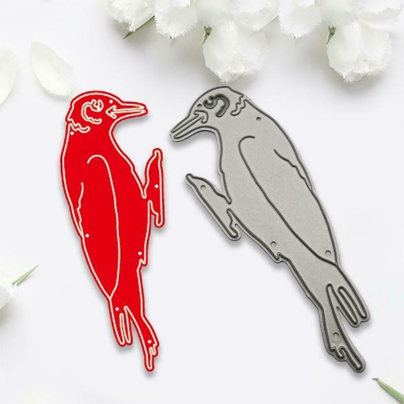 Squatting Bird Metal Cutting Dies Stencil DIY Scrapbooking Album Paper Card Mold