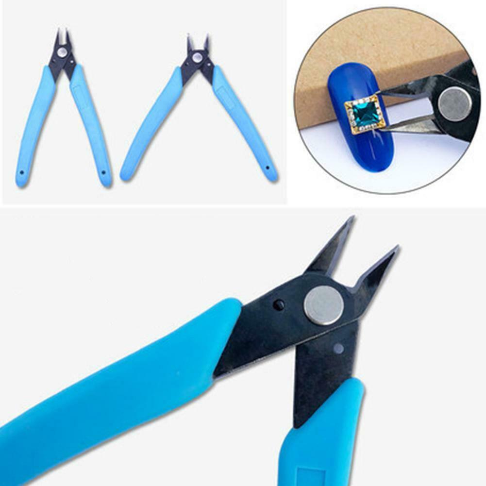 Nail Clipper Metal Chain Scissors Plier Nail Art Jewelry Removal Tools @