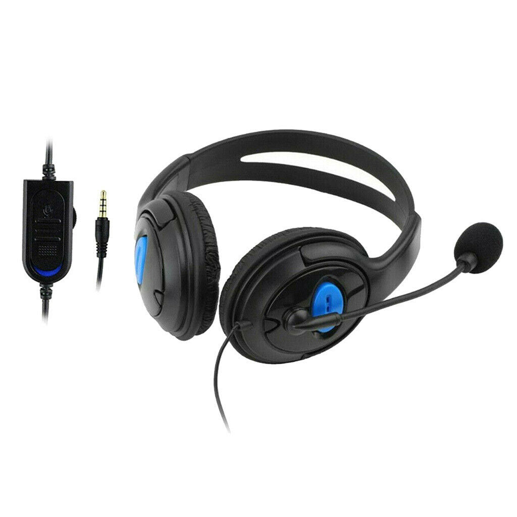 P4-890 Stereo Wired Gaming Headset with Mic for   4 PS4 Over Ear