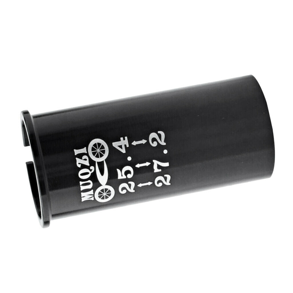 Prettyia Alloy Bike Seat Post Shim Reducer Convert 25.4mm Seatpost to 27.2mm