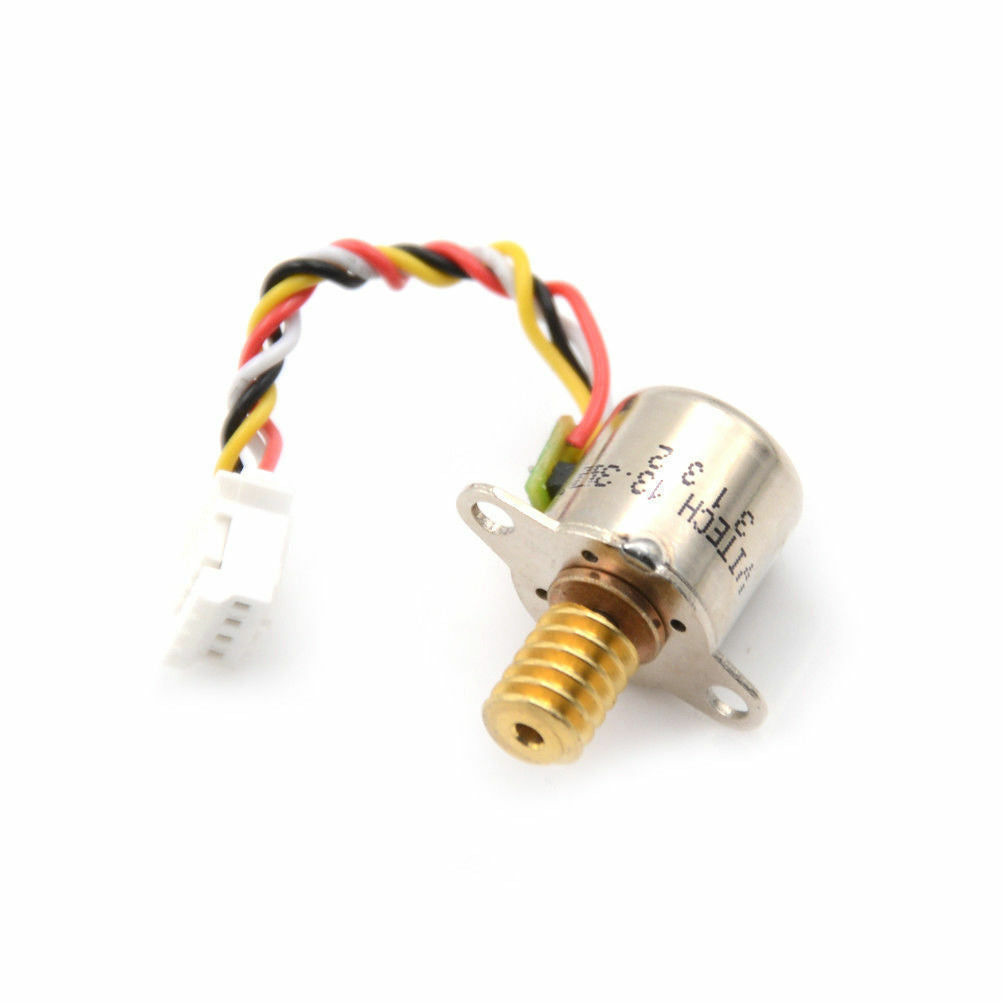 Micro 2-Phase 4-Wire 10MM 18Â° Angle Moteur Pas Ã  Avec Cuivre Ver Engrenages L49