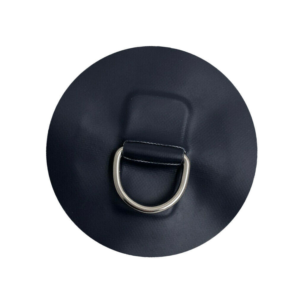 Stainless Steel D-Ring Pad Patch for PVC Inflatable Boat Raft Canoe Dinghy Kayak