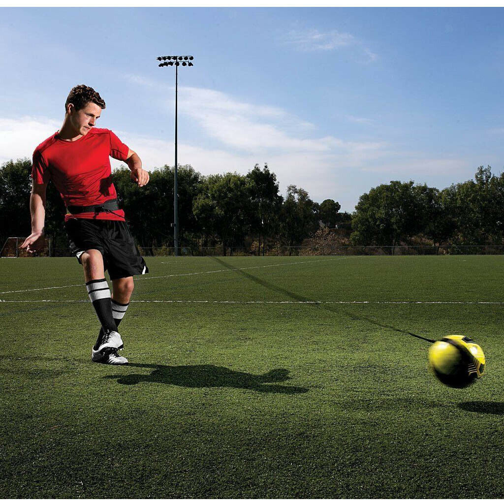 Kick Solo Soccer Skills Training Aids with Belt Practice Coordination