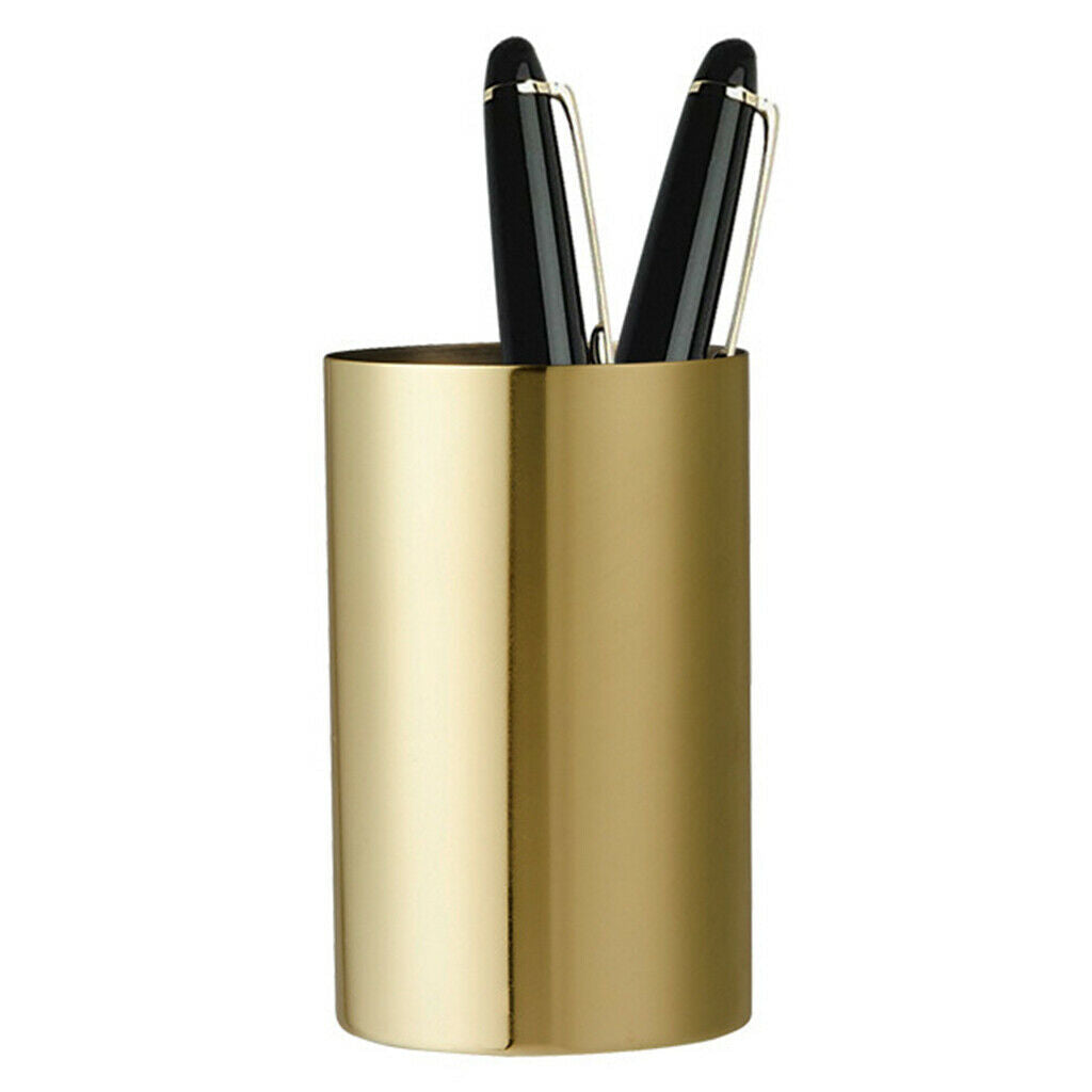 Multiuse Cylinder Tabletop Container Storage Makeup Pen Brush Holder Tidy