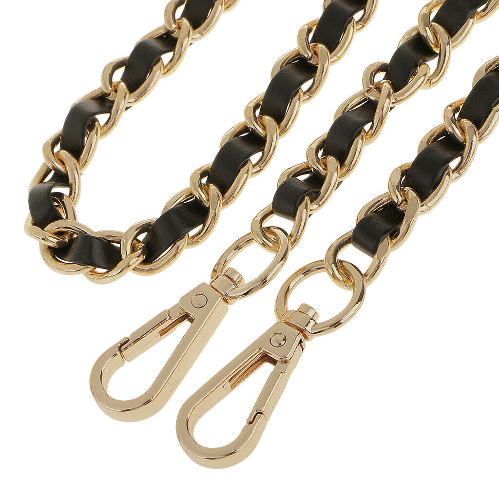 10X Chic Bag Strap Replacement Womens Leather Chain Handle DIY Bag Accessories