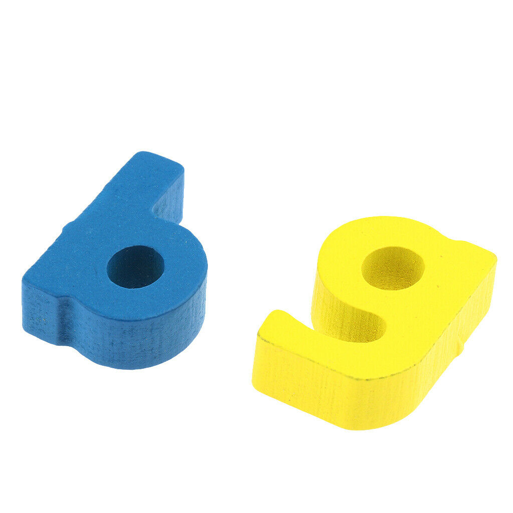 Wooden Puzzle Board Color Lower Case Blocks Toys For Children