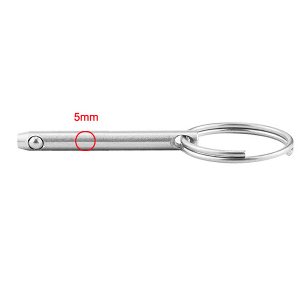 Quick Release Pin For Boat Deck Hinge, 5x51mm