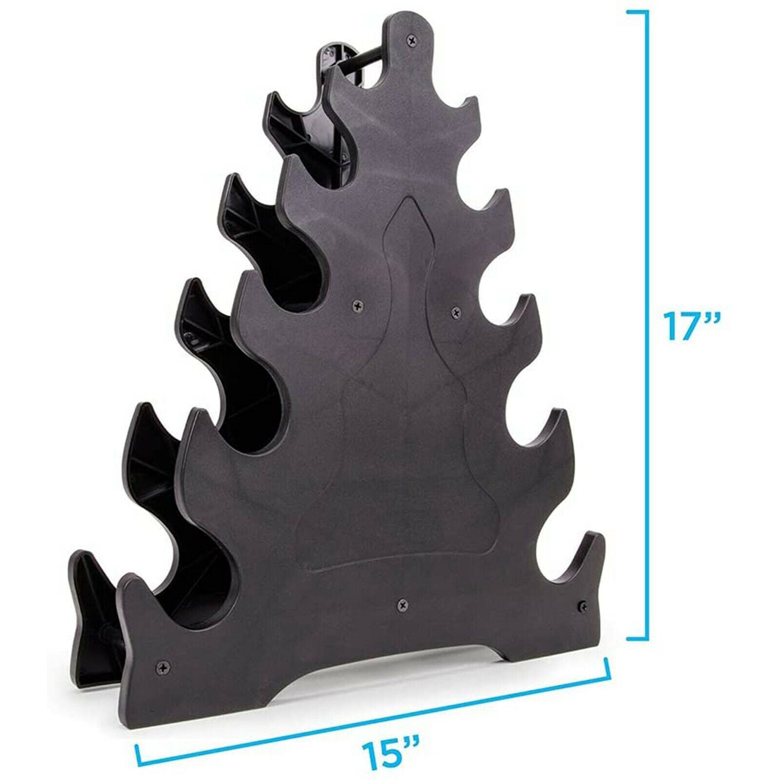 5 Layers Dumbbell Rack Sports Equipment Space Saving Home Gym Organizer